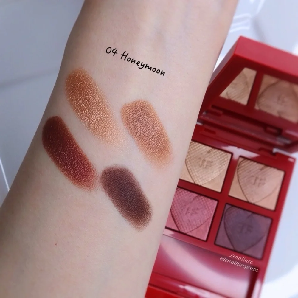 TOM FORD Love‎ Collection Eye Color Quad Eyeshadow Palette Honey Moon